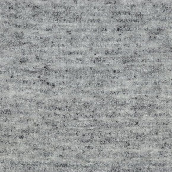 Athleta Women's Small Gray Linen Blend Scoop Neck 3/4 Sleeve Knit Blouse - Picture 5 of 9